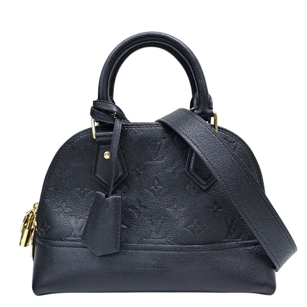 黑色 原花 牛皮 壓紋 Neo Alma BB 兩用包 (無鑰匙) 【LOUIS VUITTON LV 路易威登】 M44829
