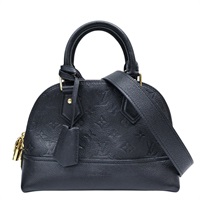 黑色 原花 牛皮 壓紋 Neo Alma BB 兩用包 (無鑰匙) 【LOUIS VUITTON LV 路易威登】 M44829