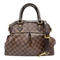 棕色 棋盤 帆布 Trevi PM 兩用包【LOUIS VUITTON LV 路易威登】 N51997
