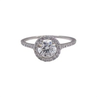 PT950鉑金 鑽石戒指【Hearts On Fire】 Diamond 3.05g
