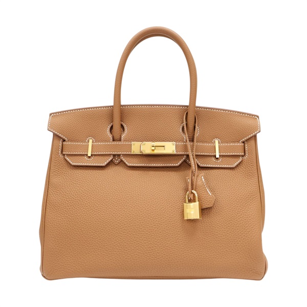 金棕色 TOGO牛皮 Birkin 30 柏金包 手提包 D刻 金釦【HERMES 愛馬仕】
