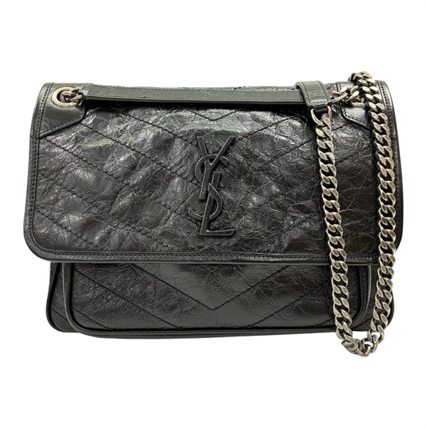 黑色 牛皮 NIKI 肩背包【SAINT LAURENT YSL 聖羅蘭】 633158