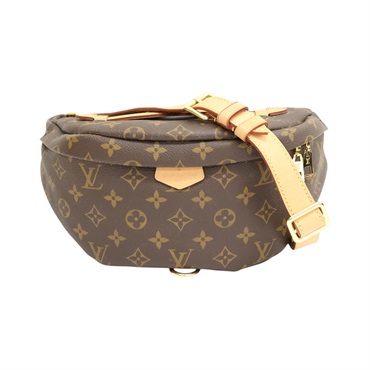 棕色 原花帆布 Bumbag 腰包【LOUIS VUITTON LV 路易威登】 M43644