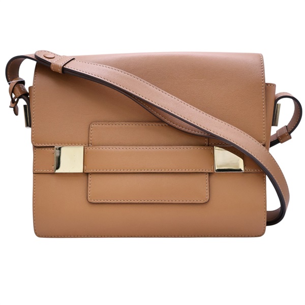 駝色 牛皮 Madame PM肩背包【DELVAUX 徳爾沃】