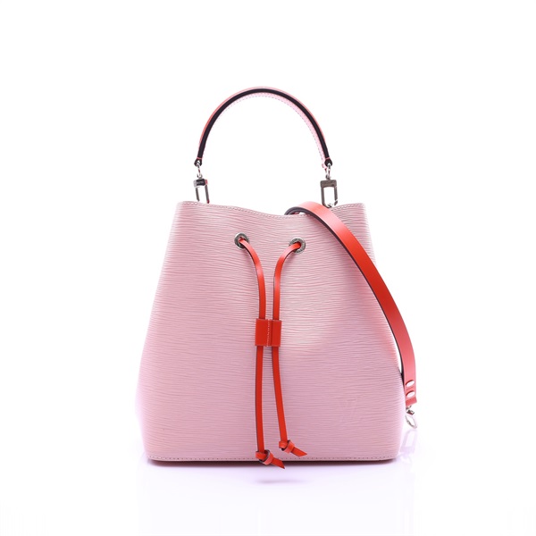 粉色 Epi 水波紋牛皮 NeoNoe MM 水桶包【LOUIS VUITTON LV 路易威登】 M54370