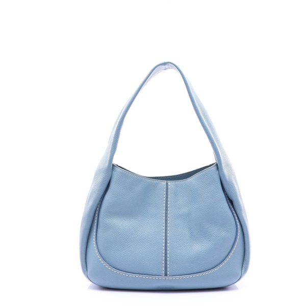藍色 牛皮 Shirt Bag Hobo Small 肩背包【TODS 托德斯】 XBWAOUS0200UCAT002