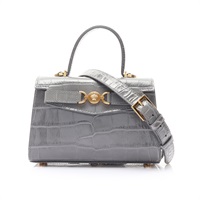 灰色 牛皮 Medusa '95 Small 兩用包【VERSACE 凡賽斯】 1013824