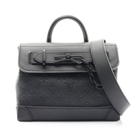 黑色 壓花牛皮 Steamer PM 兩用包【LOUIS VUITTON LV 路易威登】 M24436