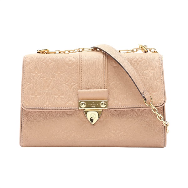 卡其色 原花牛皮壓紋 Sulpice PM 肩背包【LOUIS VUITTON LV 路易威登】 M43395
