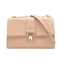 卡其色 原花牛皮壓紋 Sulpice PM 肩背包【LOUIS VUITTON LV 路易威登】 M43395