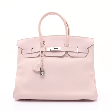 Birkin 35 柏金包 手提包 夢幻紫 Swift 牛皮 口K刻 銀釦【HERMES 愛馬仕】