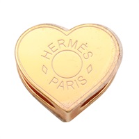 鍍金 愛心 絲巾扣【HERMES 愛馬仕】 H602049S