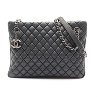 綠色 菱格紋 牛皮 New Bubble Tote 肩背包 銀扣【CHANEL 香奈兒】