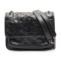 黑色 牛皮 Niki Baby 肩背包【SAINT LAURENT YSL 聖羅蘭】 633160