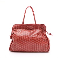 紅色 Goyardine 帆布 Hardy PM 手提包【GOYARD 高雅德】 HARDY2PMLTY