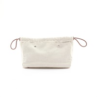 米色 帆布 Fourbi 25 Pouch 收納包【HERMES 愛馬仕】 H063913CKAA