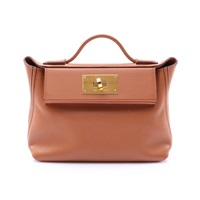 24/24 两用包 金棕色 Evercolor/Swift牛皮 Z刻 金扣【HERMES 愛馬仕】 H082153CC