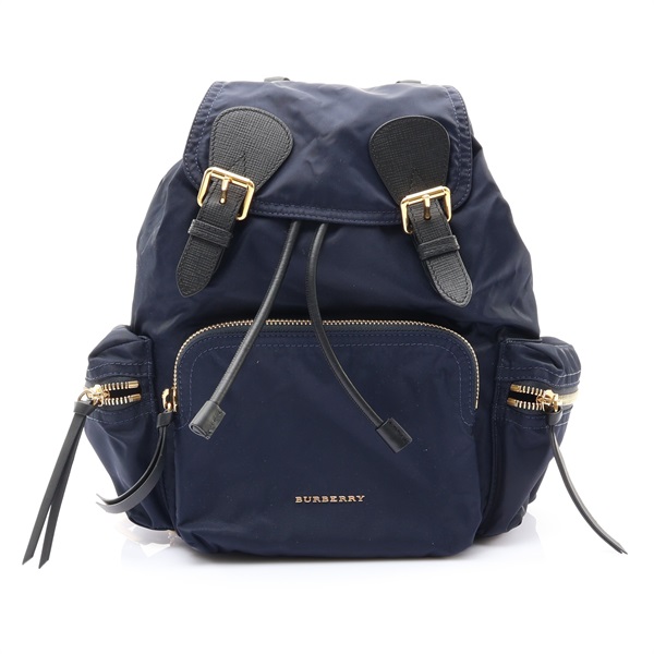 藍色 尼龍帆布 THE Rucksack 後背包【BURBERRY 巴寶莉】 4016624