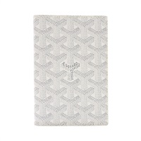 Grenelle 護照套 白色 Goyardine 塗層帆布【GOYARD 高雅德】 GRENELPMLTY