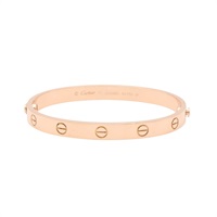 Cartier 卡地亞 Love 手環 #17 18K玫瑰金 B6067517