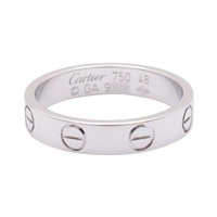 Cartier 卡地亞 Mini Love 戒指 K18白金