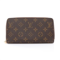 Zippy Wallet 拉鍊長夾 棕色 原花帆布【LOUIS VUITTON LV 路易威登】 M60017