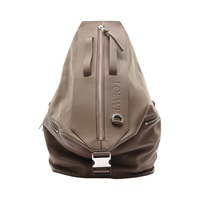 黏土棕色 牛皮 Convertible 後背包【LOEWE 羅威】 B777W36X03