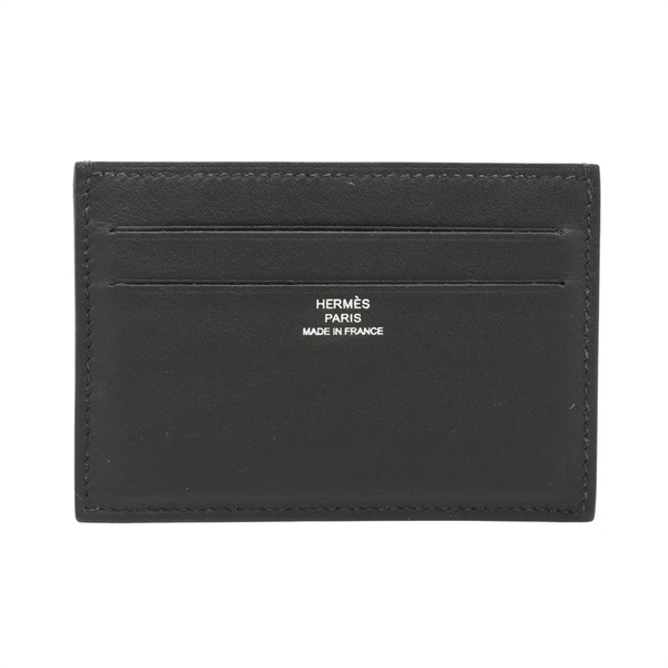 HERMES 愛馬仕 Citizen Twill card holder 卡夾 名片夾 黑色 swift牛皮 B刻