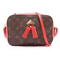LOUIS VUITTON 路易威登 Saintonge 兩用包 棕色 原花帆布 M43556