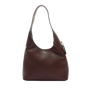 COACH 寇馳 Brooklyn 28 肩背包 棕色 牛皮 CU068