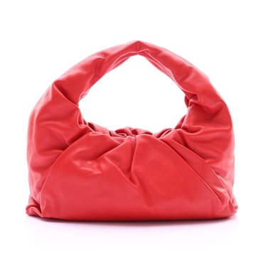 BOTTEGA VENETA BV 寶緹嘉 The Shoulder Pouch 肩背包 紅色 牛皮 610524
