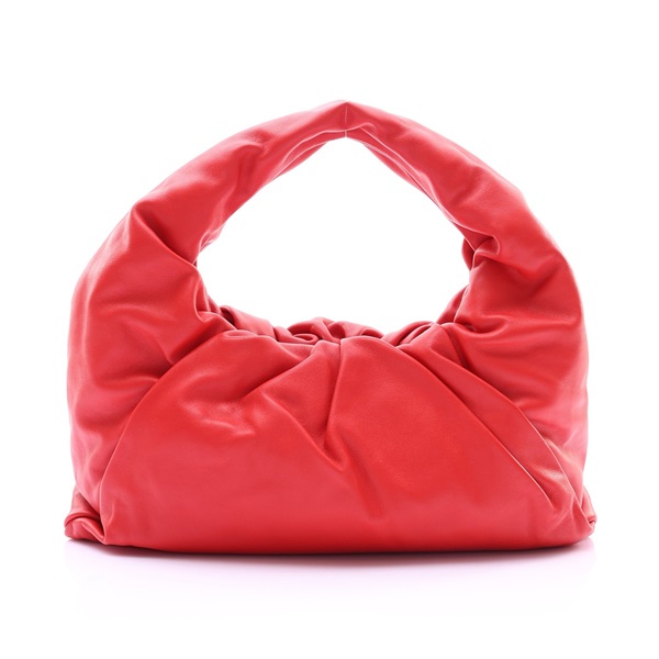 BOTTEGA VENETA BV 寶緹嘉 The Shoulder Pouch 肩背包 紅色 牛皮 610524