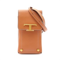 TOD'S 托德斯 T Timeless 肩背包 棕色 牛皮