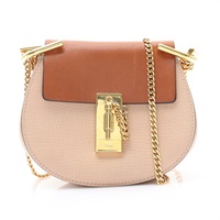 Chloe 克羅伊 Mini Drew 肩背包 茶色 牛皮 3S1038