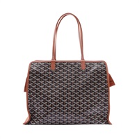 GOYARD 高雅德 Hardy PM 肩背包 黑色 Goyardine 帆布 HARDY2PMLTY