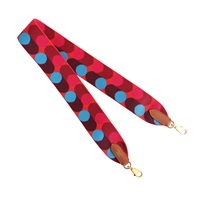HERMES 愛馬仕 Sangle Flipperball 背帶 紅色 帆布 牛皮 Z刻 H082251CCA4070