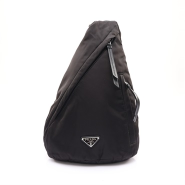 PRADA 普拉達 Re-Nylon 肩背包 黑色 尼龍 2VZ092