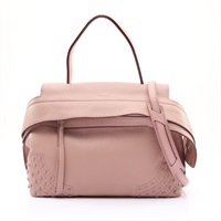 TOD'S 托德斯 Wave 兩用包 粉色 牛皮