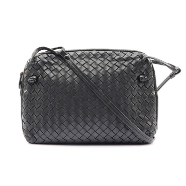 BOTTEGA VENETA 寶緹嘉 肩背包 黑色 羊皮