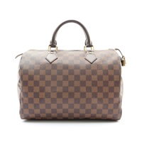 LOUIS VUITTON LV 路易威登 Speedy 30 波士頓包 手提包 棕色 棋盤格帆布 N41531