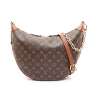 LOUIS VUITTON 路易威登 Loop Hobo 肩背包 棕色 原花帆布 M46311