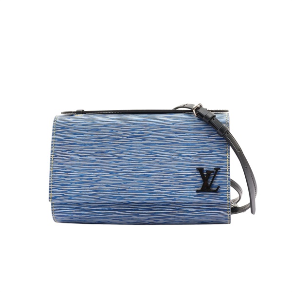 LOUIS VUITTON LV 路易威登 Clery 兩用包 藍色 EPI 水波紋 牛皮 M54539