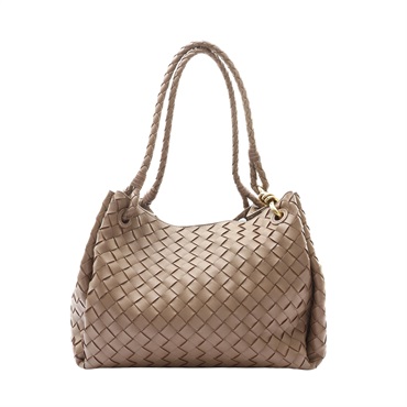 BOTTEGA VENETA 寶緹嘉 Large Parachute 肩背包 淺棕色 羊皮 796571