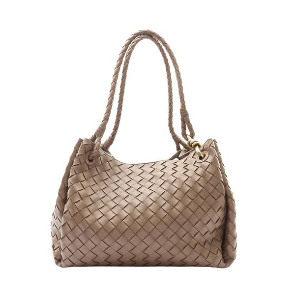 BOTTEGA VENETA 寶緹嘉 Large Parachute 肩背包 淺棕色 羊皮 796571