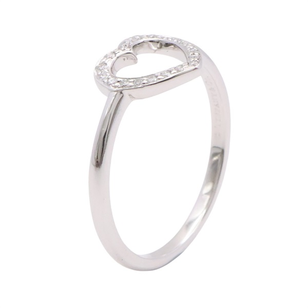 Tiffany & Co 蒂芬妮 Sentimental Heart 鑽石 戒指 PT950鉑金