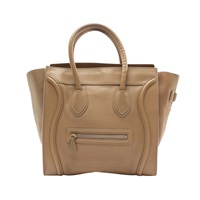 CELINE 賽琳 Luggage tote 手提包 奶茶色 牛皮 (有黴)