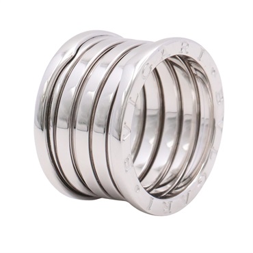 BVLGARI 寶格麗 B.zero1 4環戒指 18K白金 356353