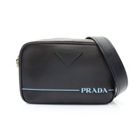 PRADA 普拉達 Mirage City 相機包 肩背包 黑色 牛皮 1BH093