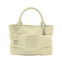 LOEWE 羅威 Fusta Amazona 30 手提包 酪梨綠 牛皮 (有黴)