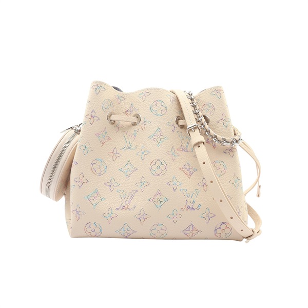 LOUIS VUITTON LV 路易威登 Bella 兩用包 鏤空原花 米色 牛皮 M2A168
